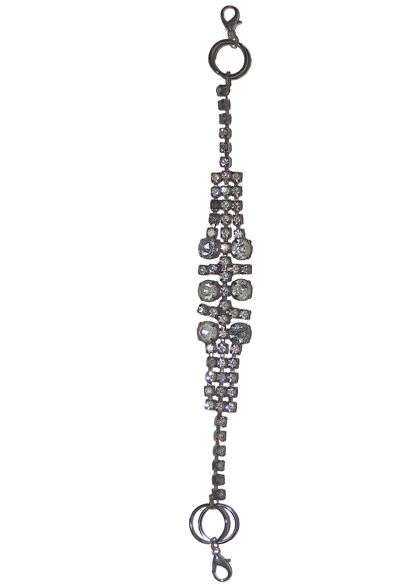 White Diamond Eyeglass Chain / Necklace