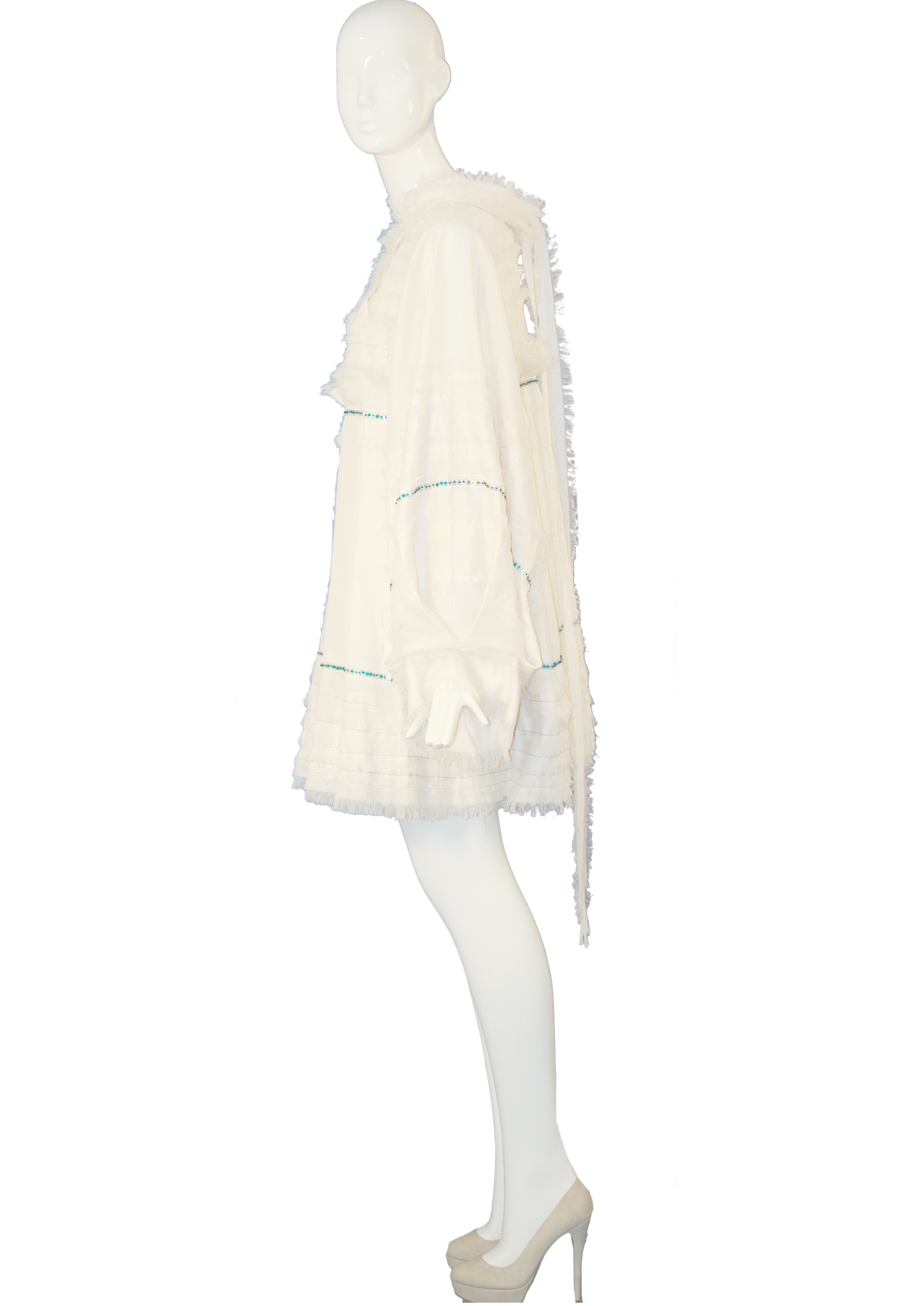 Handcarve Sequined Skirt
