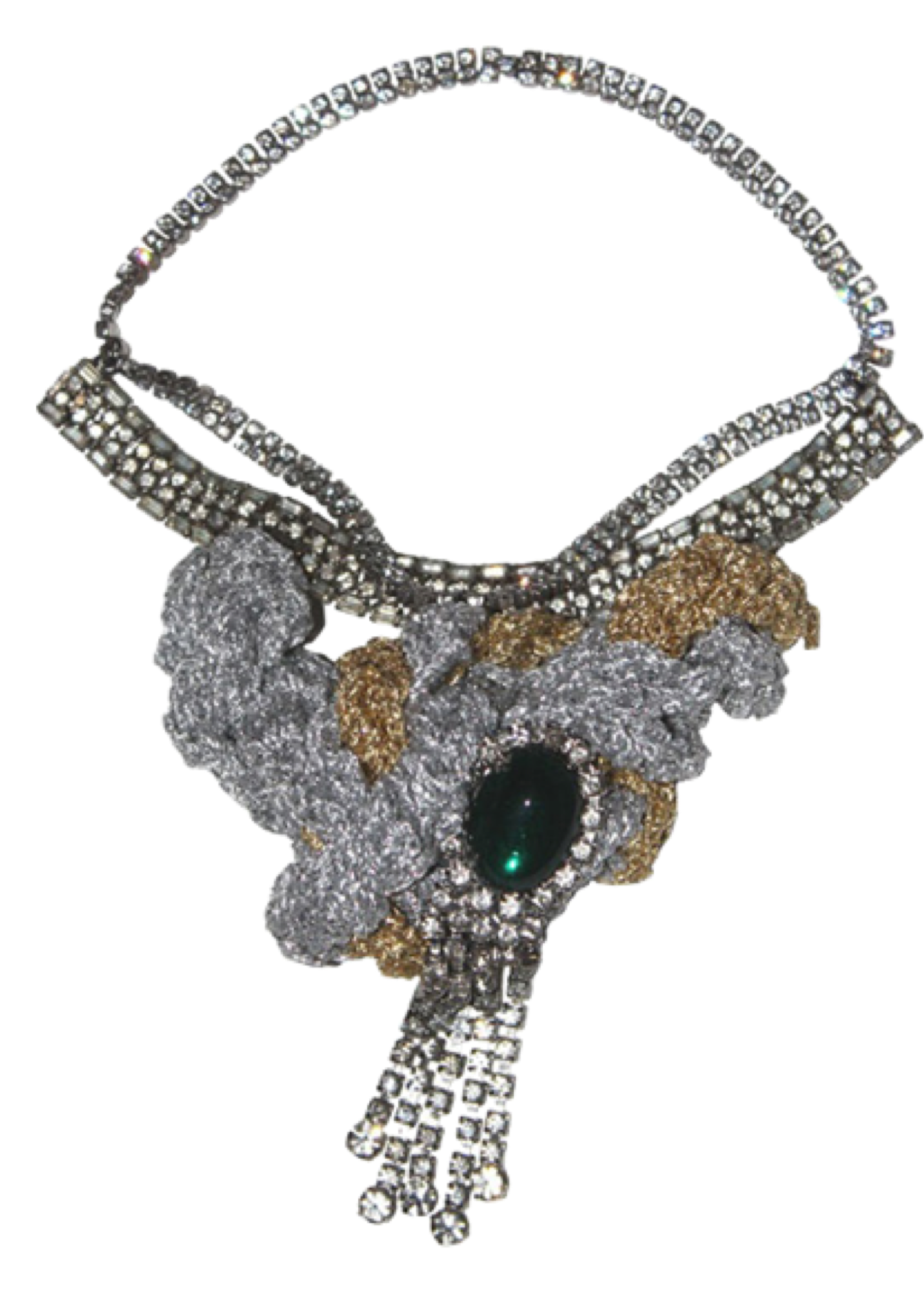 emerald eye necklace